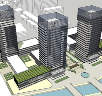 高层办公楼 公寓